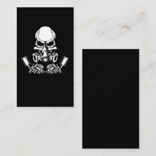 スカルペイン絵画ターカーズ 名刺 (正面/裏面)