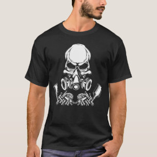 スカルペイン絵画ターカーズ Tシャツ