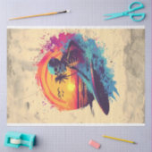 スカルボーンサーフライダーデクページ 薄葉紙 (クラフト)