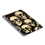 スカルボーンズのスケートボード ノートブック (右側)