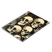 スカルボーンズのスケートボード ノートブック (左側)