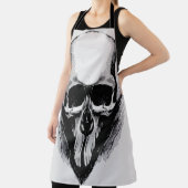 スカルポスターベクトル エプロン (インサイチュ)