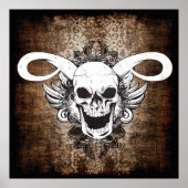 スカルポスター ポスター (正面)