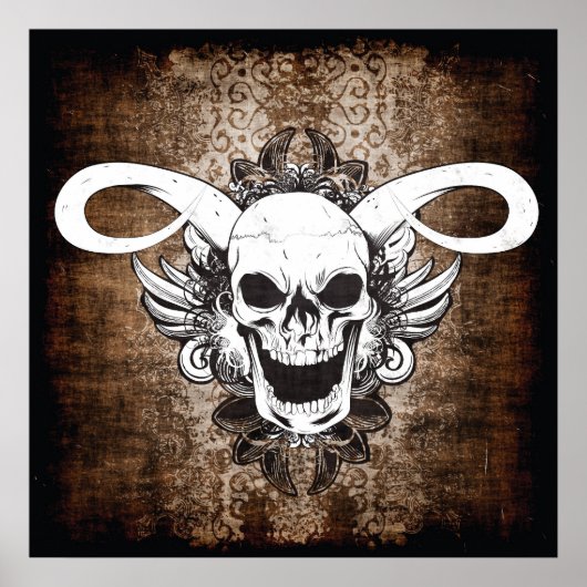 スカルポスター ポスター (正面)