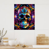 スカルポスター ポスター (キッチン)