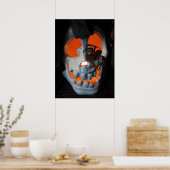 スカルポスター ポスター (キッチン)