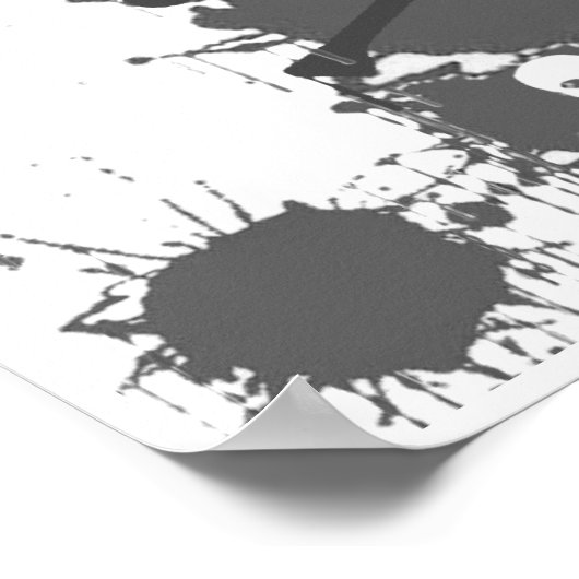 スカルポスター ポスター (角)