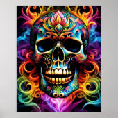 スカルポスター ポスター (正面)