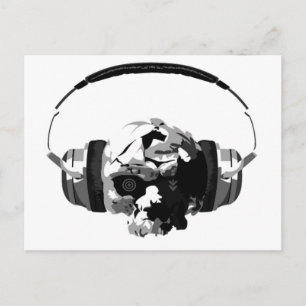 スカルポストカード ポストカード