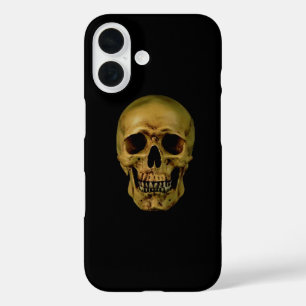 スカルポップ・アートのアートファンタジー iPhone 16ケース