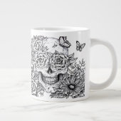 スカルマグジャンボ ジャンボコーヒーマグカップ (右)