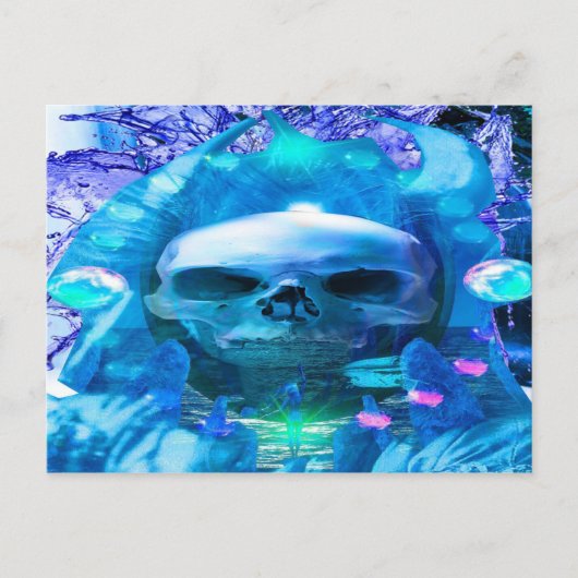 スカルマジシャン ポストカード (正面)