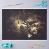 スカルミッドナイト13デクページティッシュペーパー 薄葉紙 (クラフト)