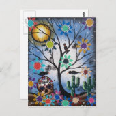 、スカルメキシコ、死んだののロリ地方Everett_日DODまでに ポストカード (正面/裏面)