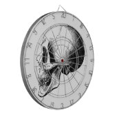 スカルメタルケージダーツボード ダーツボード (正面左)