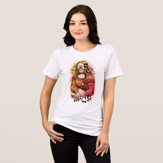 スカルモナリザ トライブレンドTシャツ (正面全面)