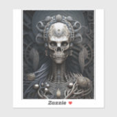 スカルモンスタースケルトンのホラーシール シール (シート)