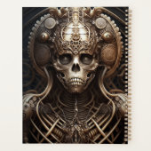 スカルモンスタースケルトンホラー プランナー手帳 (裏面)