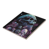 スカルモンスターズホラーアート タイル (側面)