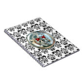 スカルライダースダマスク ノートブック (右側)