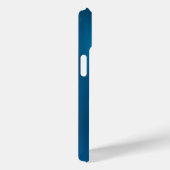 スカルライダースモノグラムアキアブルー Case-Mate iPhoneケース (裏面 / 右)