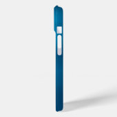 スカルライダースモノグラムアキアブルー Case-Mate iPhoneケース (裏面 / 左)