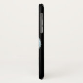スカルライダースモノグラムブラック Case-Mate iPhoneケース (裏面/左)