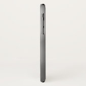 スカルライダースモノグラムホワイト Case-Mate iPhoneケース (裏面/左)