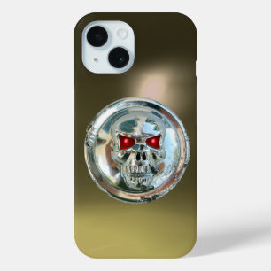 スカルライダー灰色 iPhone 15ケース