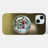 スカルライダー灰色 Case-Mate iPhoneケース (裏面 (横))