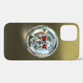 スカルライダーGEMグレーブラック Case-Mate iPhoneケース (裏面 (横))