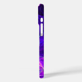 スカルライダーPink Blue Purple Fractal Swirls Case-Mate iPhoneケース (裏面 / 左)