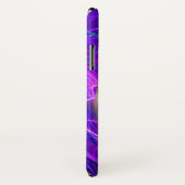 スカルライダーPink Blue Purple Fractal Swirls Case-Mate iPhoneケース (裏面/右)
