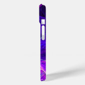 スカルライダーPink Blue Purple Fractal Swirls Case-Mate iPhoneケース (裏面 / 左)