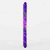 スカルライダーPink Blue Purple Fractal Swirls Case-Mate iPhoneケース (裏面/右)
