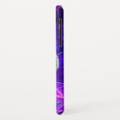 スカルライダーPink Blue Purple Fractal Swirls Case-Mate iPhoneケース (裏面/左)