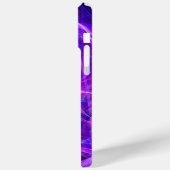 スカルライダーPink Blue Purple Fractal Swirls Case-Mate iPhoneケース (裏面 / 左)