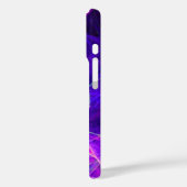 スカルライダーPink Blue Purple Fractal Swirls Case-Mate iPhoneケース (裏面 / 左)