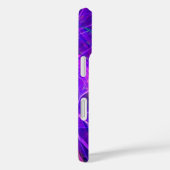 スカルライダーPink Blue Purple Fractal Swirls Case-Mate iPhoneケース (裏面 / 右)