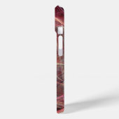 スカルライダーPink Metal Gray Fractal Swarls Case-Mate iPhoneケース (裏面 / 左)