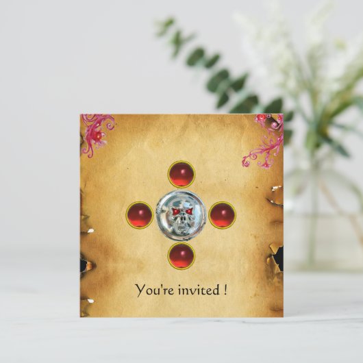 スカルライダーRuby 招待状 (スタンド正面)