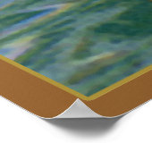 スカルリングローワーズローイングヴィンテージスポーツメンズアスリート ポスター (角)