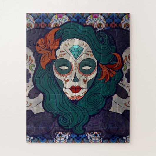 スカルレディ ジグソーパズル (縦)