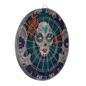 スカルレディ ダーツボード (正面左)