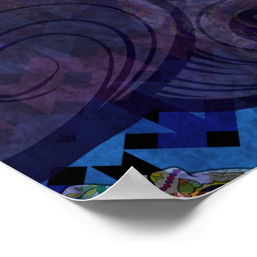 スカルレディ ポスター (角)