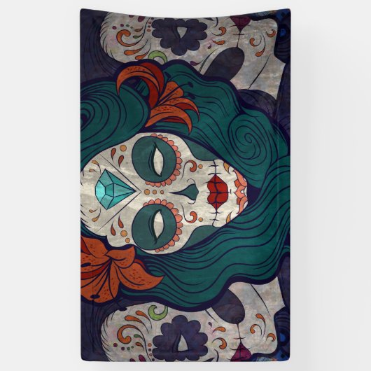 スカルレディ 横断幕 (縦)