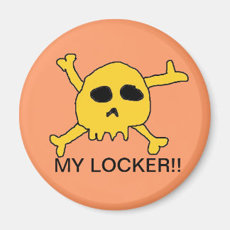 スカルロッカー磁石 マグネット