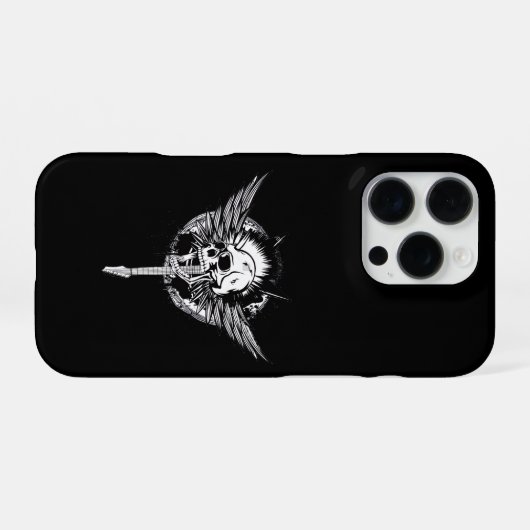 スカルロック iPhoneケース (裏面横)