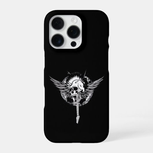 スカルロック iPhoneケース (裏面)