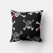 スカルンボーンズパーティー海賊版装飾用クッション クッション (裏面)